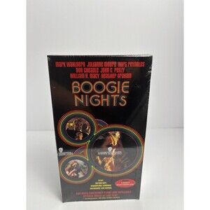 Boogie Nights VHS 1998 Mark Wahlberg Burt Reynolds Don Cheadle Watermarks